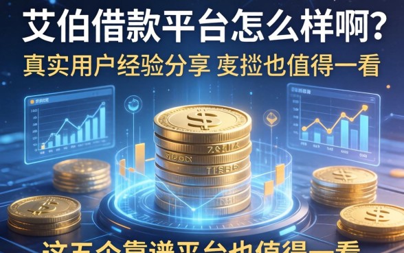 艾柏借款平台怎么样啊？真实用户经验分享，这五个靠谱平台也值得一看