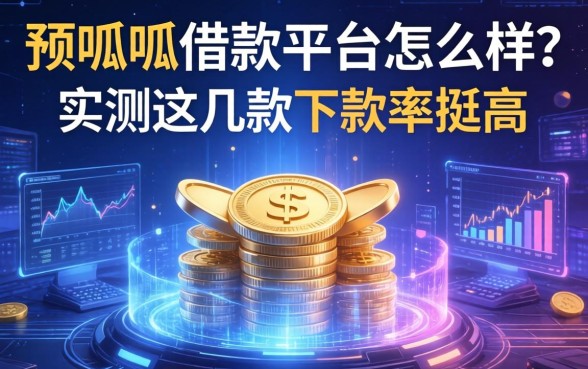顶呱呱借款平台怎么样？实测这几款下款率挺高