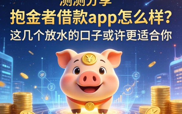 实测分享：抱金猪借款app怎么样？这几个放水的口子或许更适合你