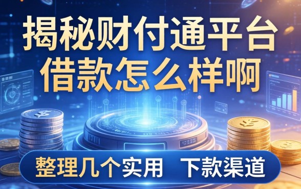 揭秘财付通平台借款怎么样啊，整理几个实用的下款渠道