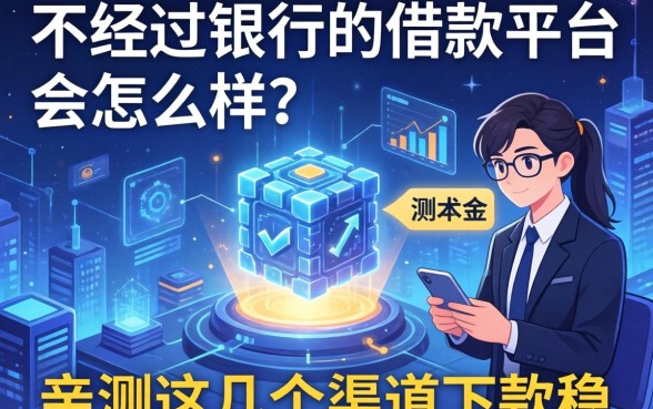 不经过银行的借款平台会怎么样？亲测这几个渠道下款稳
