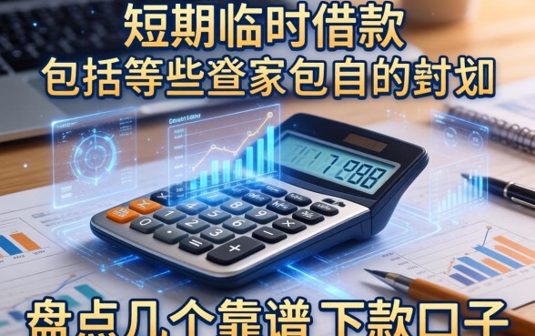短期临时借款包括哪些？盘点几个靠谱的下款口子