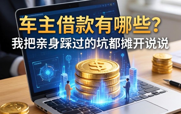 车主借款有哪些？我把亲身踩过的坑都摊开说说