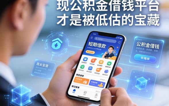 我翻遍了手机里短期借款的有哪些软件，发现公积金借钱平台才是被低估的宝藏