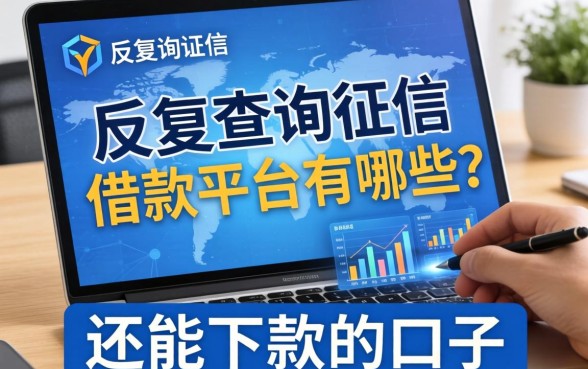 反复查询征信的借款平台有哪些？整理几个还能下款的口子
