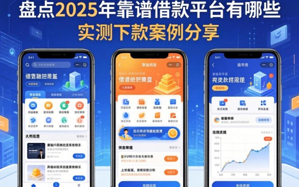盘点2025年靠谱的借款平台有哪些app，实测下款案例分享