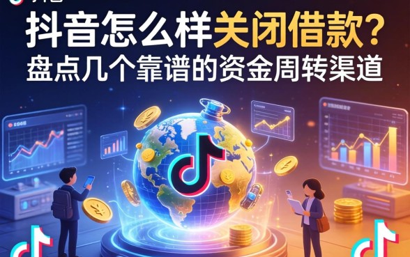 抖音怎么样关闭借款？盘点几个靠谱的资金周转渠道