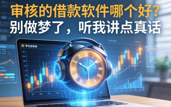 不审核的借款软件哪个好？别做梦了，听我讲点真话