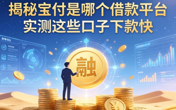 揭秘宝付是哪个借款平台，实测这些口子下款快