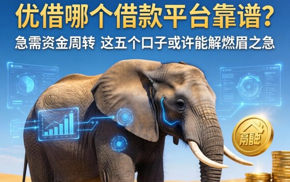 大象优借哪个借款平台靠谱？急需资金周转，这五个口子或许能解燃眉之急