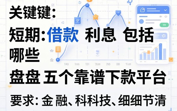 短期借款利息包括哪些？盘点五个靠谱下款平台