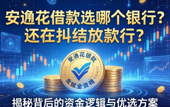 安逸花借款选哪个银行？还在纠结放款行？揭秘背后的资金逻辑与优选方案