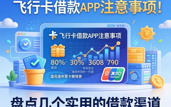 飞行卡借款app注意事项有哪些？盘点几个实用的借款渠道