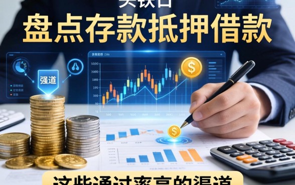 盘点存款抵押借款有哪些，整理出这些通过率高的渠道