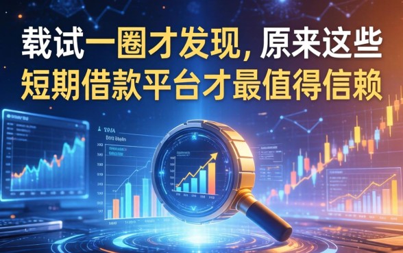 我试了一圈才发现，原来这些短期借款平台才最值得信赖
