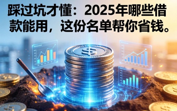 踩过坑才懂：2025年哪些借款能用，这份名单帮你省钱