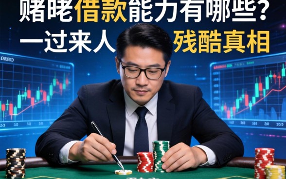 赌徒的借款能力有哪些？一个过来人告诉你残酷真相