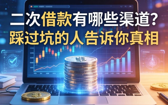 二次借款有哪些渠道？踩过坑的人告诉你真相