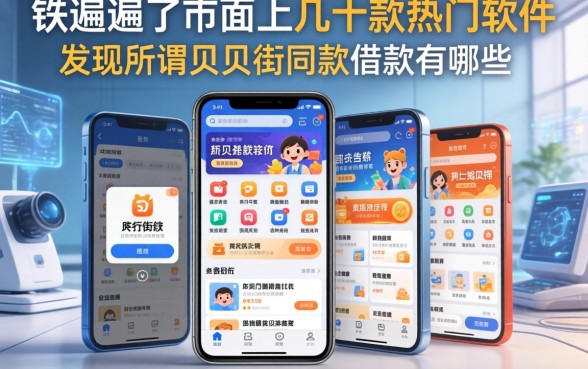 我翻遍了市面上几十款热门软件，发现所谓贝贝街同款的借款有哪些，真相藏在这些容易被忽略的角落里