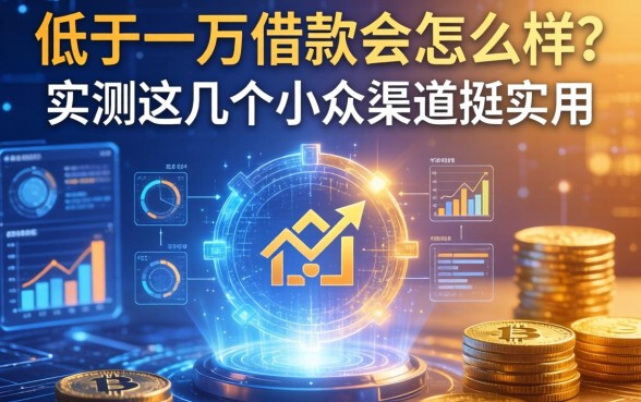 低于一万借款会怎么样？实测这几个小众渠道挺实用