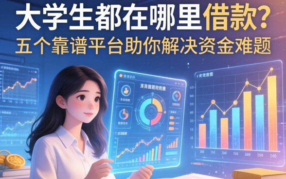 大学生都在哪里借款？五个靠谱平台助你解决资金难题