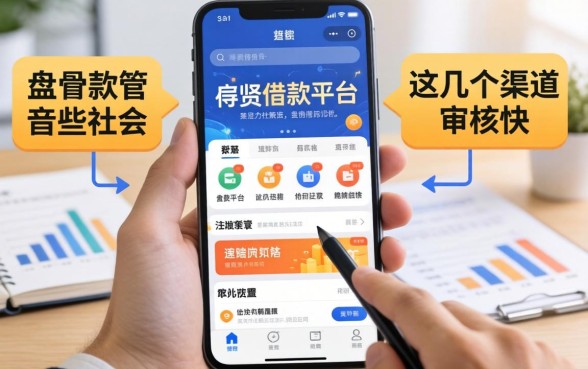 盘点当今社会有哪些借款平台，这几个渠道审核快