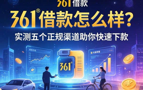 361借款怎么样？实测五个正规渠道助你快速下款