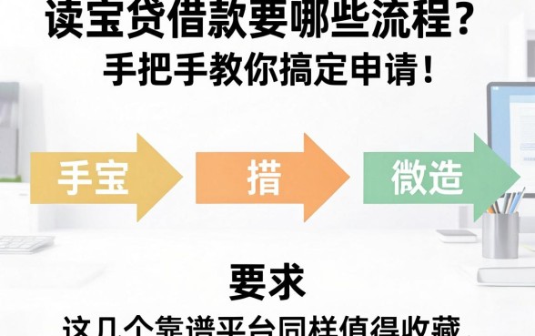 读宝贷借款要哪些流程图?手把手教你搞定申请,这几个靠谱平台同样值得收藏