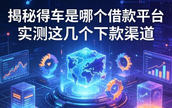 揭秘得物是哪个借款平台，实测这几个下款渠道
