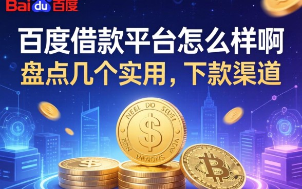 百度借款平台怎么样啊？盘点几个实用的下款渠道
