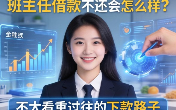班主任借款不还会怎么样？分享几个不太看重过往的下款路子