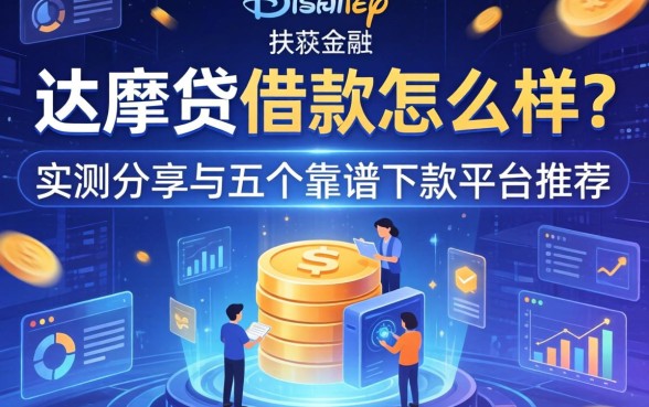 达摩贷借款怎么样？实测分享与五个靠谱下款平台推荐