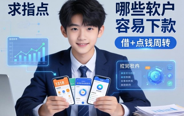 求指点！刚满18岁想借点钱周转，哪些软件容易下款？