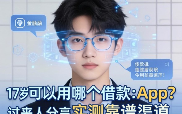 17岁可以用哪个借款的app？过来人分享实测靠谱渠道