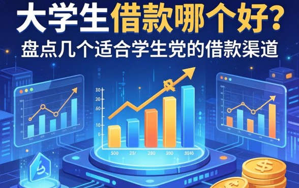大学生借款哪个好？盘点几个适合学生党的借款渠道
