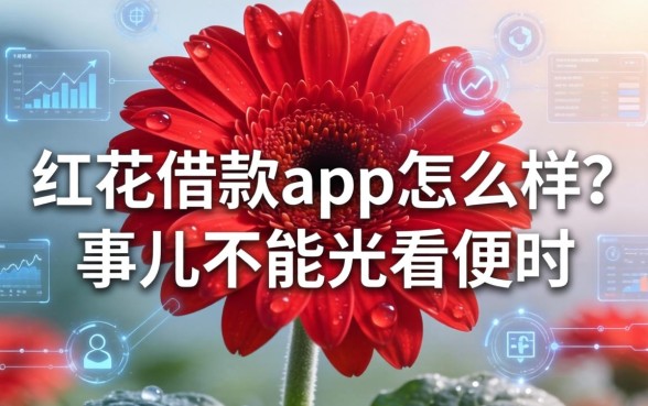 大红花借款app怎么样？这事儿不能光看广告词