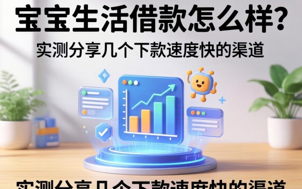 宝宝生活借款怎么样？实测分享几个下款速度快的渠道