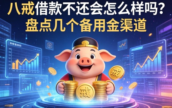 八戒借款不还会怎么样吗？盘点几个备用金渠道