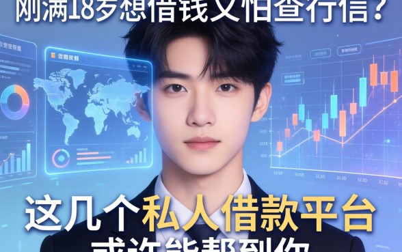刚满18岁想借钱又怕查征信？这几个私人借款平台或许能帮到你