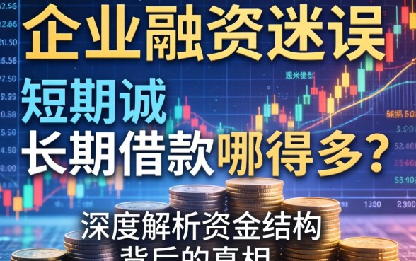 企业融资迷局：短期和长期借款哪个多？深度解析资金结构背后的真相