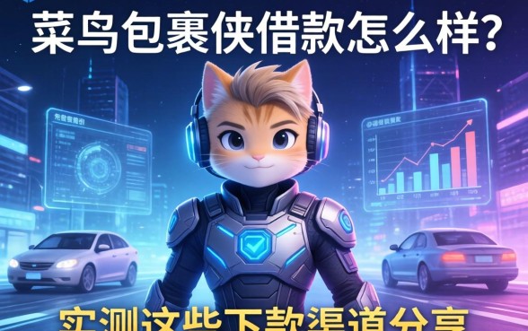 菜鸟包裹侠借款怎么样？实测这些下款渠道分享