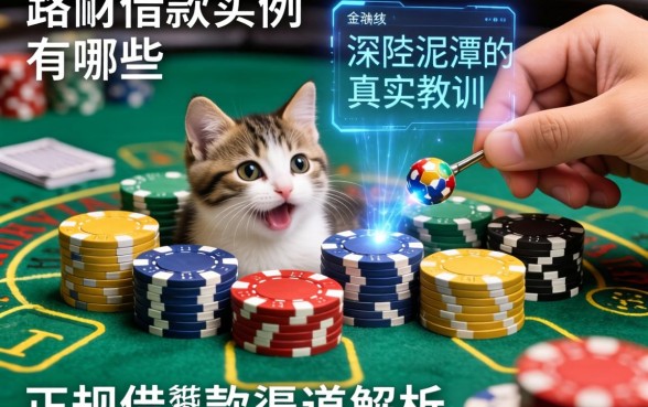 赌博借款实例有哪些？深陷泥潭的真实教训与正规借款渠道解析