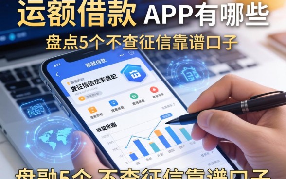 大额借款的app有哪些？盘点5个不查征信的靠谱口子