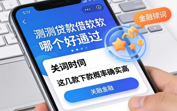 实测贷款借款软件哪个好通过，这几款下款概率确实高