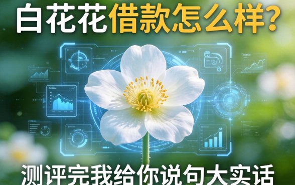 白花花借款怎么样？测评完我给你说句大实话