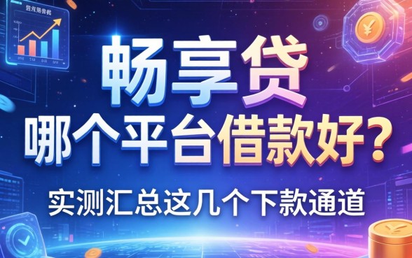 畅享贷在哪个平台借款好？实测汇总这几个下款通道