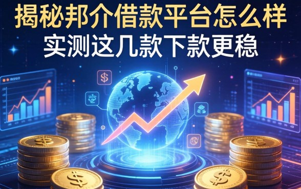 揭秘邦介借款平台怎么样，实测这几款下款更稳