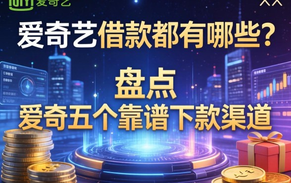 爱奇艺借款都有哪些？盘点五个靠谱下款渠道