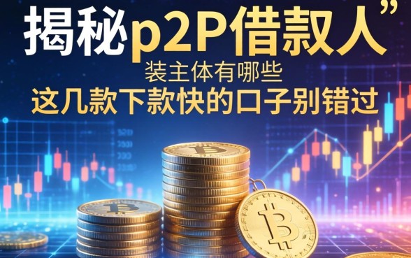 揭秘p2p借款人主体有哪些，这几款下款快的口子别错过