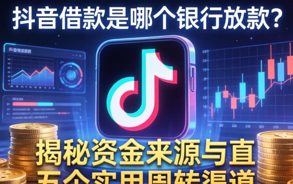 抖音借款是哪个银行放款？揭秘资金来源与五个实用周转渠道